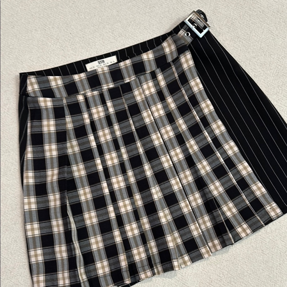 STR Menswear Inspired Mini Skirt 6